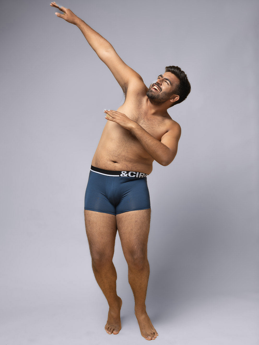 MEN'S TRUNKS - PACK OF 5  - MIDNIGHT BLUE