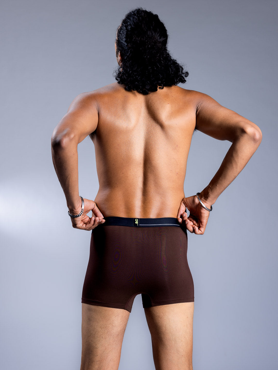 Men Trunks Umber Back