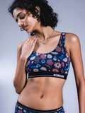 Women U-Back Lounge Bra Indica Dreams Front Close Up